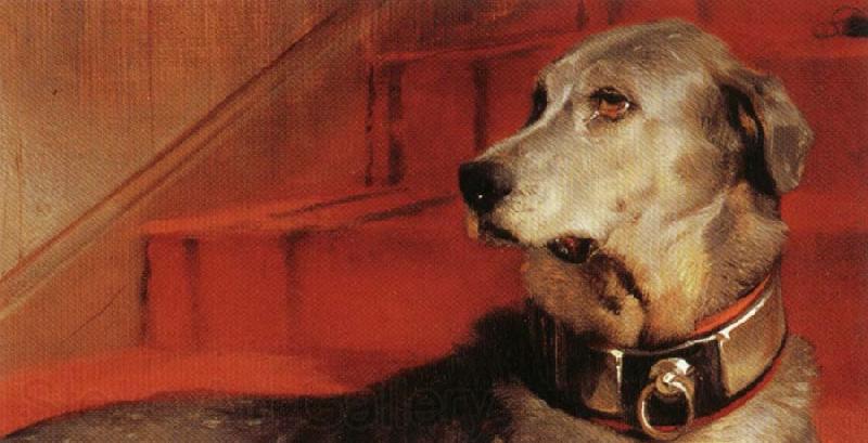 Sir Edwin Landseer Lady Blessinghtam's Dog Spain oil painting art